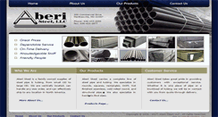 Desktop Screenshot of aberisteel.com